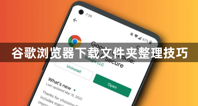 谷歌浏览器下载文件夹整理技巧1