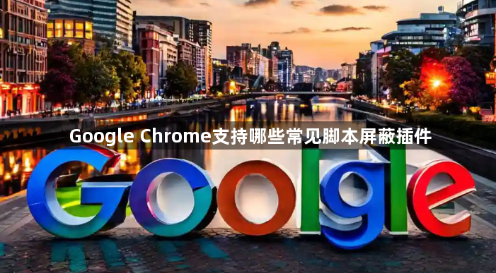 Google Chrome支持哪些常见脚本屏蔽插件1