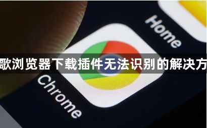 谷歌浏览器下载插件无法识别的解决方案1