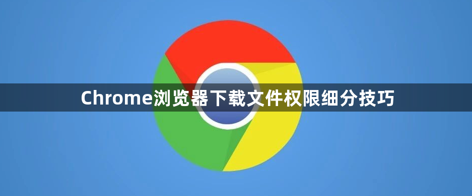 Chrome浏览器下载文件权限细分技巧1