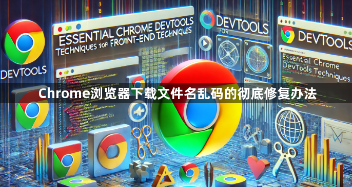 Chrome浏览器下载文件名乱码的彻底修复办法1