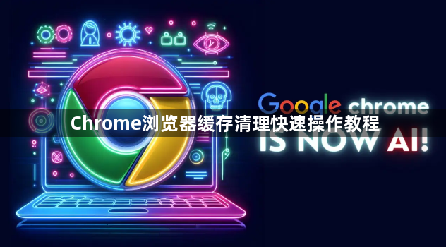 Chrome浏览器缓存清理快速操作教程1