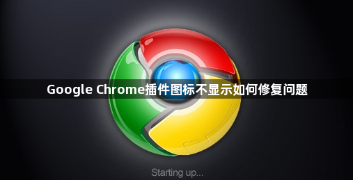 Google Chrome插件图标不显示如何修复问题1
