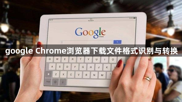 google Chrome浏览器下载文件格式识别与转换1