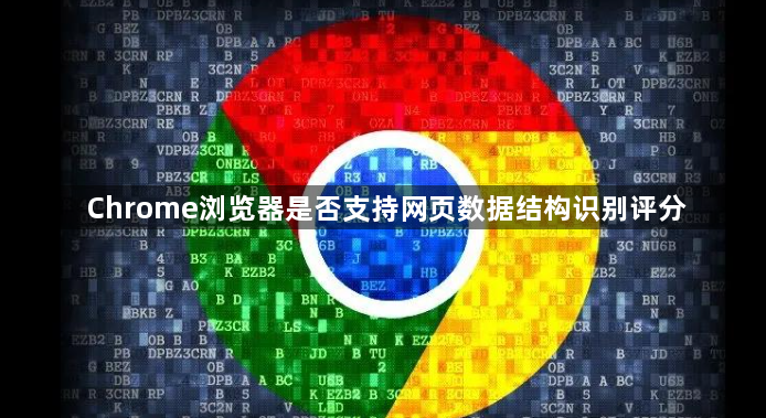 Chrome浏览器是否支持网页数据结构识别评分1