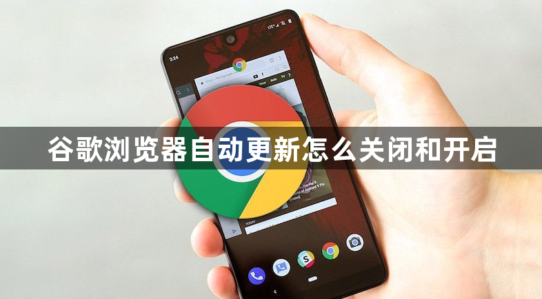 谷歌浏览器自动更新怎么关闭和开启1