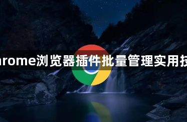 Chrome浏览器插件批量管理实用技巧1