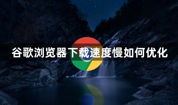 谷歌浏览器下载速度慢如何优化1