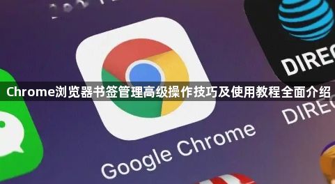 Chrome浏览器书签管理高级操作技巧及使用教程全面介绍1