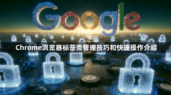Chrome浏览器标签页管理技巧和快捷操作介绍1