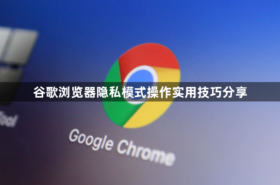 谷歌浏览器隐私模式操作实用技巧分享1