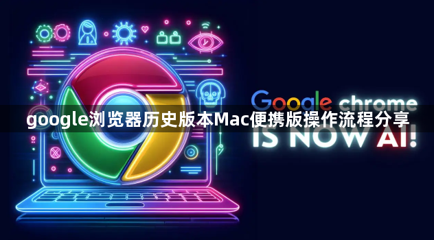 google浏览器历史版本Mac便携版操作流程分享1