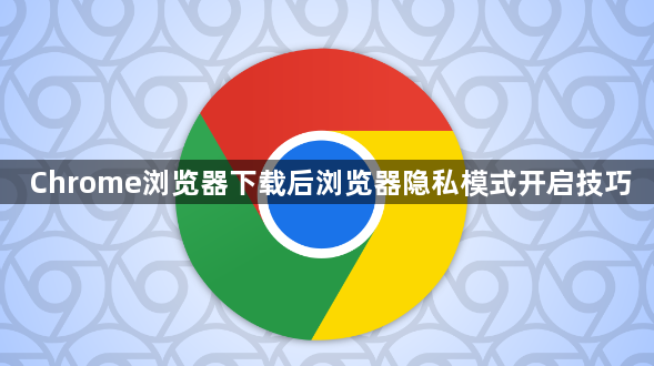 Chrome浏览器下载后浏览器隐私模式开启技巧1