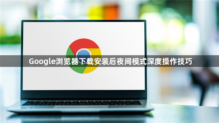 Google浏览器下载安装后夜间模式深度操作技巧1