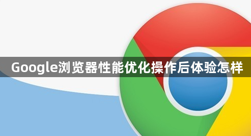 Google浏览器性能优化操作后体验怎样1