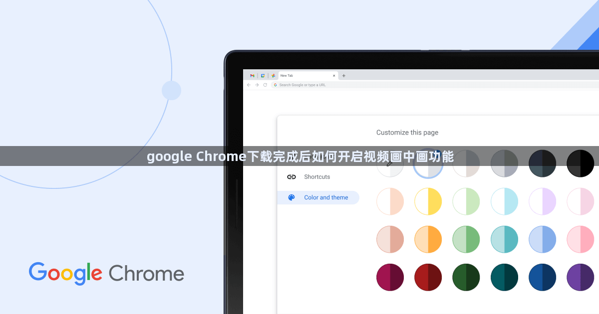 google Chrome下载完成后如何开启视频画中画功能1