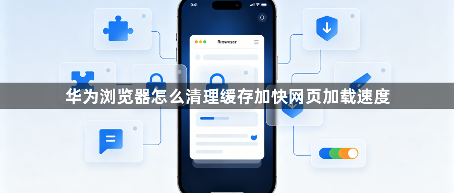 华为浏览器怎么清理缓存加快网页加载速度1