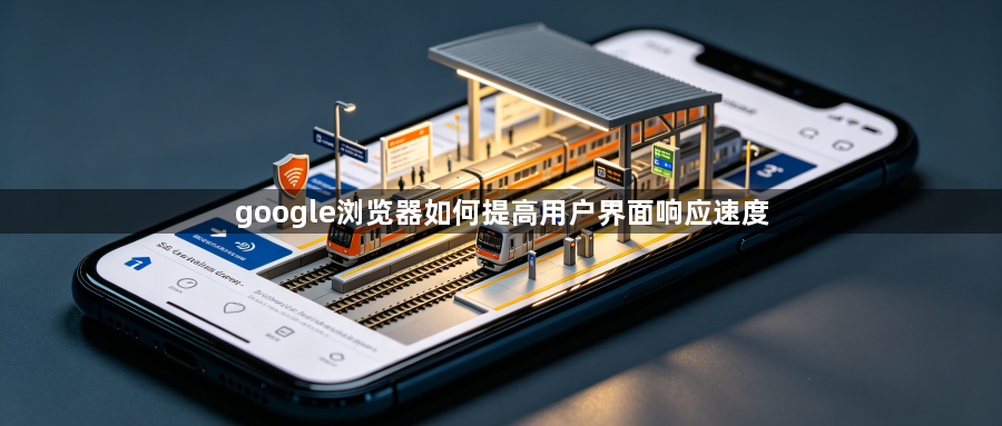 google浏览器如何提高用户界面响应速度1