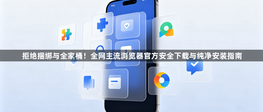 拒绝捆绑与全家桶！全网主流浏览器官方安全下载与纯净安装指南1