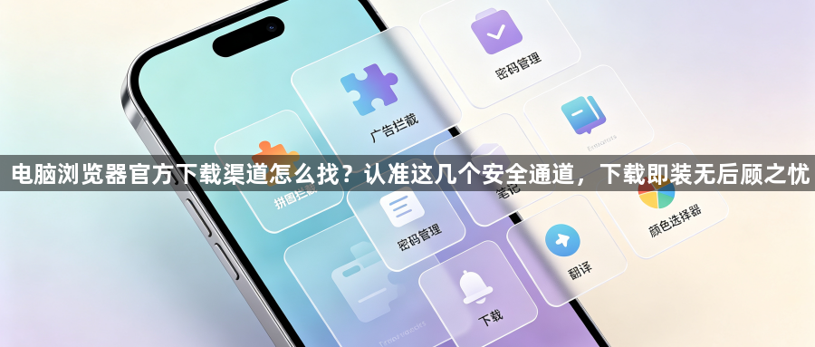电脑浏览器官方下载渠道怎么找？认准这几个安全通道，下载即装无后顾之忧1