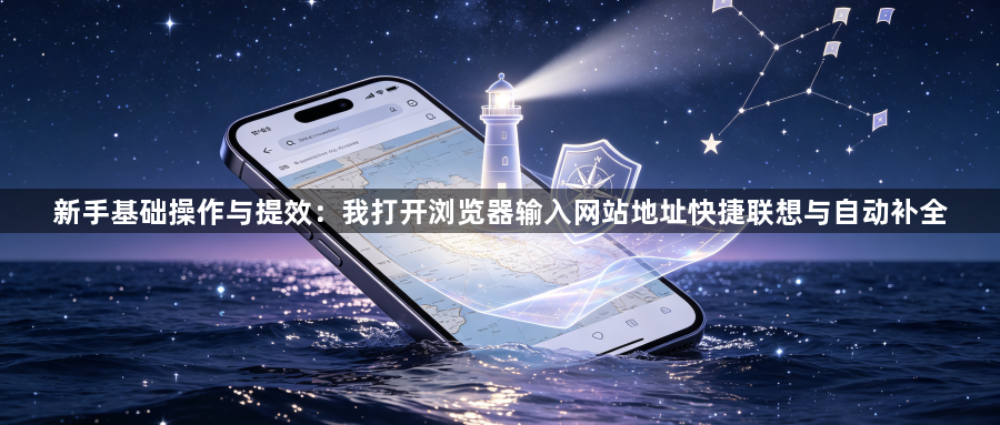 新手基础操作与提效：我打开浏览器输入网站地址快捷联想与自动补全1