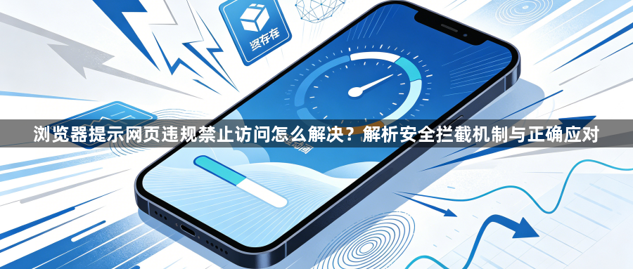 浏览器提示网页违规禁止访问怎么解决?解析安全拦截机制与正确应对1