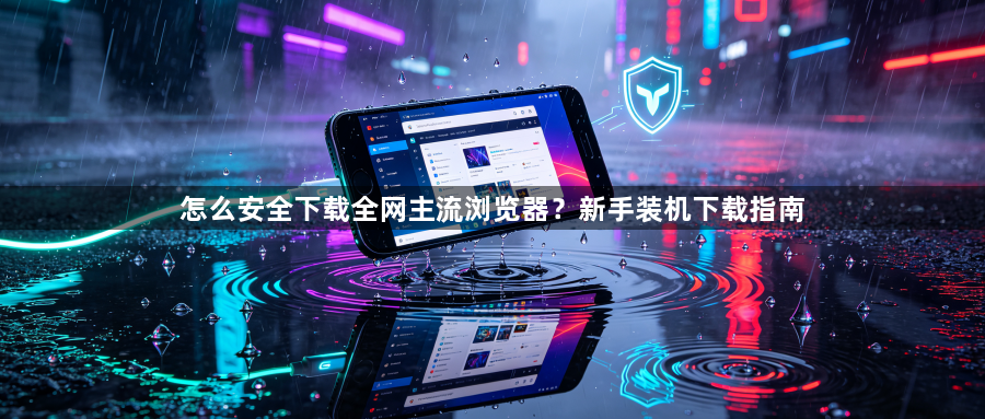 怎么安全下载全网主流浏览器？新手装机下载指南1