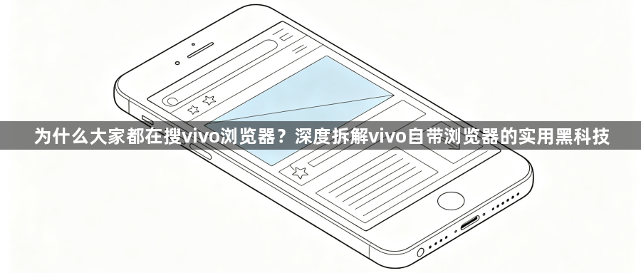 为什么大家都在搜vivo浏览器？深度拆解vivo自带浏览器的实用黑科技1