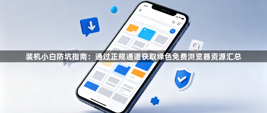 装机小白防坑指南：通过正规通道获取绿色免费浏览器资源汇总1