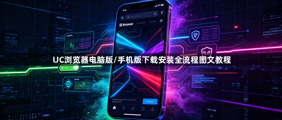 UC浏览器电脑版/手机版下载安装全流程图文教程1