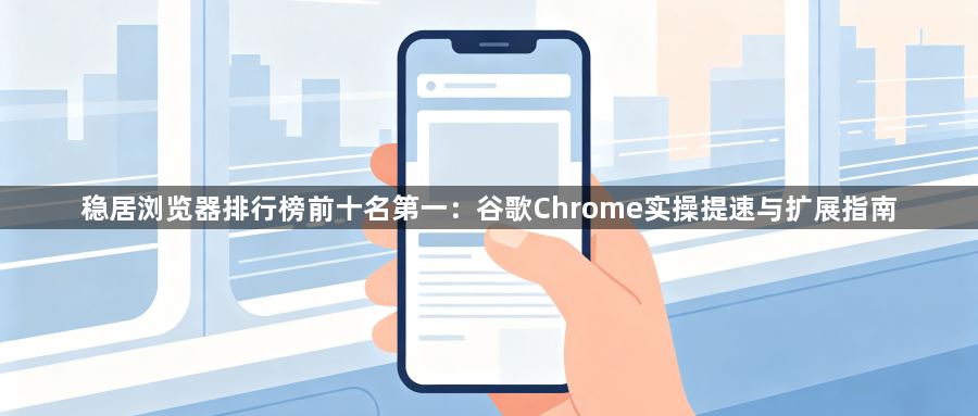 稳居浏览器排行榜前十名第一：谷歌Chrome实操提速与扩展指南1