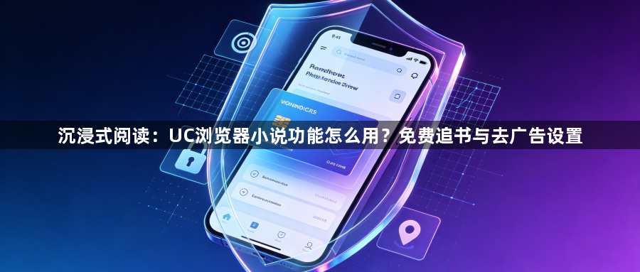 沉浸式阅读：UC浏览器小说功能怎么用？免费追书与去广告设置1