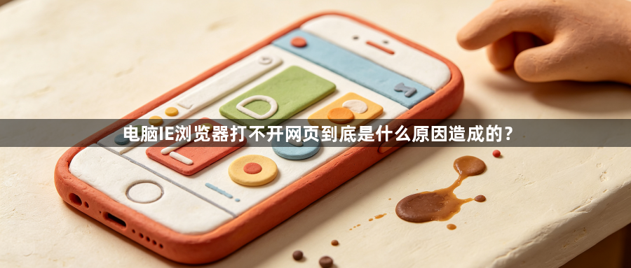 电脑IE浏览器打不开网页到底是什么原因造成的?1