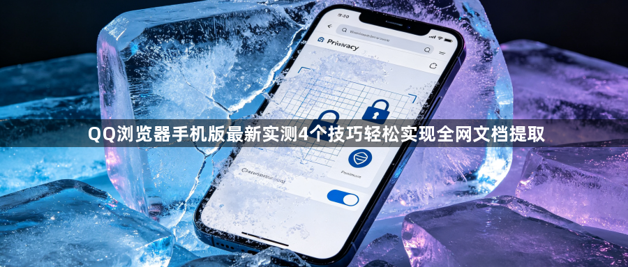 QQ浏览器手机版最新实测4个技巧轻松实现全网文档提取1